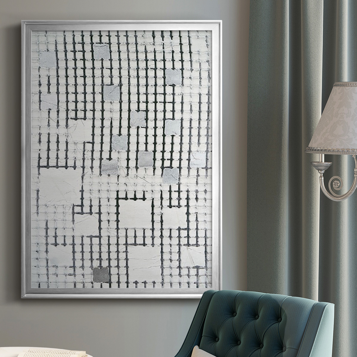 Gossamer I Premium Framed Print, in Gold, Black, or Silver - Ready to Hang