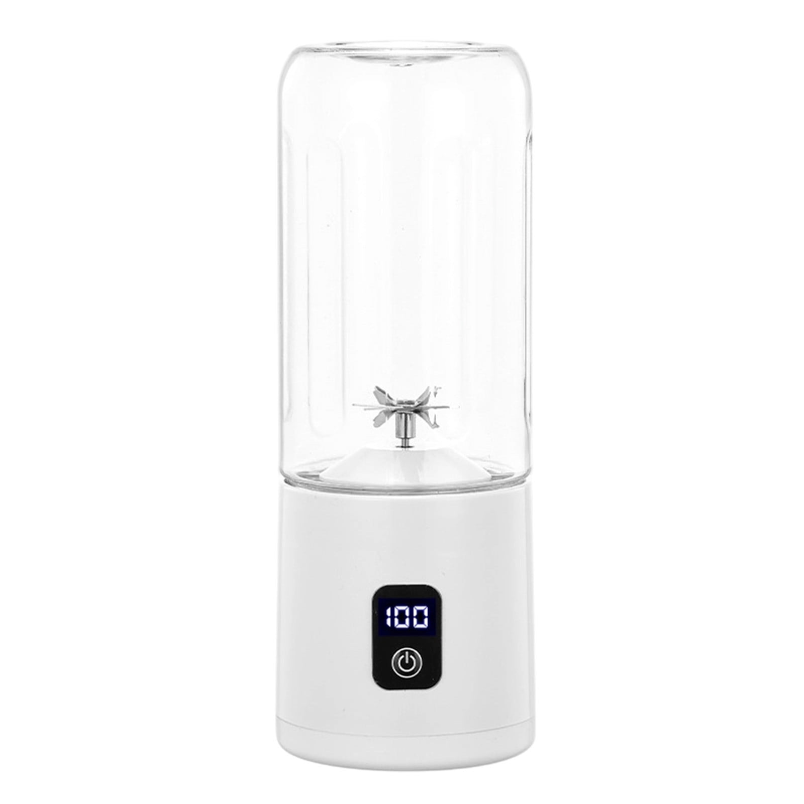 Wireless Portable Personal Blender Juicer Cup, Rechargeable Travel Smoothie Maker, Mini Food Processor for Shakes, for Gym Office and Outdoor Activities