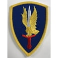 thumbnail image 1 of 1st Aviation Brigade Embroidered, Iron-On Shoulder Patch, 1 of 2