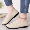 thumbnail image 2 of CAIXAI Womens Walking Shoes Wide Toe Box Sneakers Women Breathable Mesh Knitted Womens Platform Sneakers Walking Anti-Skid Arch Support Mary Jane Shoes Hands Free Go Walk Shoes, 2 of 8