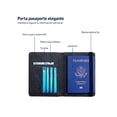 thumbnail image 4 of Porta Pasaporte, con Protección RFID Bluelander Negro Bluelander CBHH-0139, 4 of 4