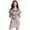 Gray, variant on Lindreshi Robes for Women Clearance Women's Sleeveless Lace Trim Silk Nightgown Thin Lace-up Homewear Pajamas