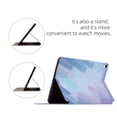 thumbnail image 5 of ELEHOLD for iPad Pro 10.5 inch 2017/Air 3rd Gen 2019 Colorful Case, Slim Lightweight Smart Auto Sleep/Wake Stand Stripe Non-Slip Shockproof Watercolor Painting Style Case,Pine Green, 5 of 7
