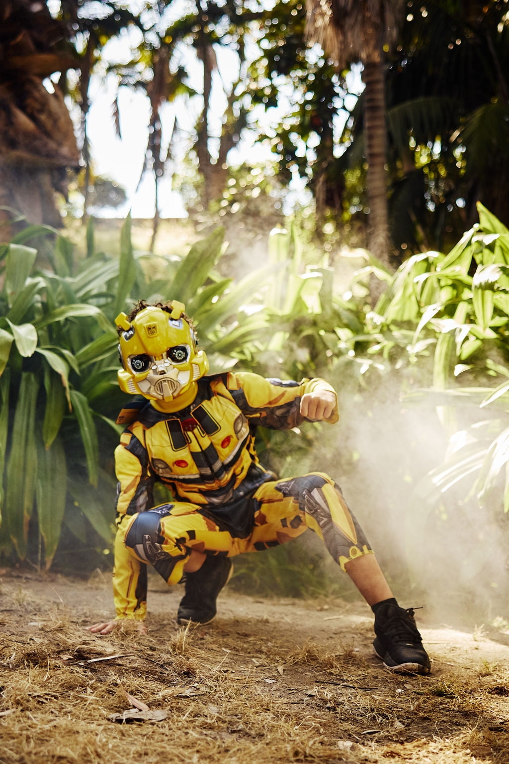 Transformers Bumblebee Halloween Costume for Children, Boys Size M (8), by Disguise