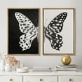 thumbnail image 2 of IDEA4WALL Framed Canvas Print Wall Art Set Black and White Butterfly Prints Nature Modern Art Boho Wall Decor Geometric Minimal Artwork for Living Room, Bedroom, Office -, 2 of 5