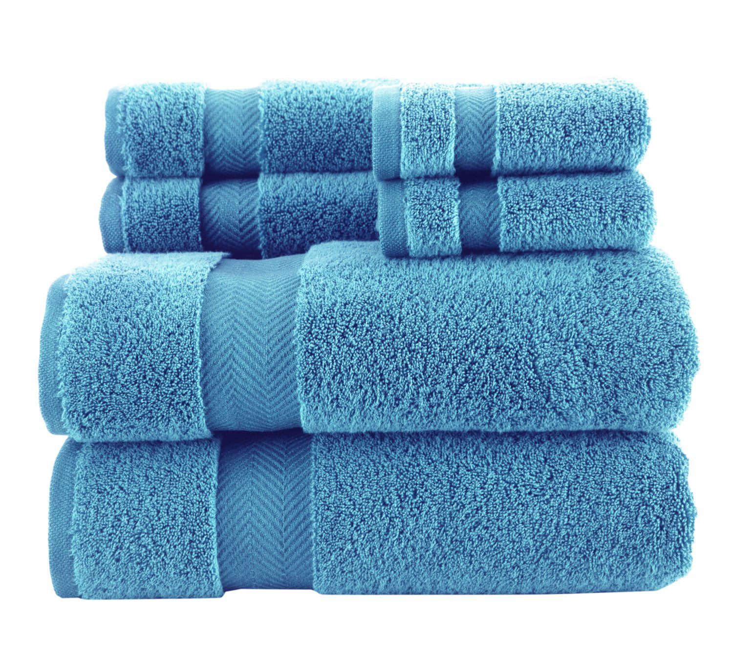 Classic Turkish Towels Genuine Cotton Soft Absorbent Luxury Becci 6 Piece  Set With 2 Bath Towels, 2 Hand Towels, 2 Washcloths - Walmart.com