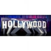 8 ft. Spotlight On Hollywood Background