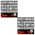 thumbnail image 1 of bedienty 25pack/lot Memorable Halloween Decor With Professional Stencils Apposite Size 2Set, 1 of 6