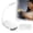 White, variant on reading light,mini book light,book light clip on,Lightweight USB Rechargeable Clip-On Lamp for Book Lovers Night Reading(Black)