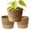 Brown-3PCS[S M L], variant on Fmxomd Flower Pots Cover Storage Basket Plant Woven Basket Planter Straw Flower Pot