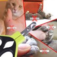 thumbnail image 2 of Cortauñas verdes para mascotas, cortaúñas para conejos, cachorros, gatitos, gatos, conejillos de Indias, cachorros y gatos, afilados, seguros y resistentes a los arañazos ER, 2 of 5