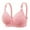 Pink, variant on Summer Deal!Xunlbb Bras for Women Plus Size,Women's Non Steel Ring Style Printed Gathered Middle Button Breathable Underwear Daily Bra M Gift for Women