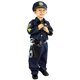thumbnail image 3 of Disfraces de policía para niños disfraces de Halloween disfraces de oficial de policía superior ropa de escenario trajes de uniforme militar para niños, 3 of 5