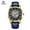 GoldShellBlueFaceBlueRibbon, variant on Men's Automatic Mechanical Watch Waterproof Wristwatches 691109058376