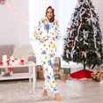 thumbnail image 7 of FORMRS Onesies Pajama for Adults Unisex Hoodie Winter Jumpsuit One Piece Sleepwear, Sizes S-2XL, Tropical Rhythm, 7 of 7