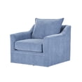 thumbnail image 6 of New Classic Furniture Sylvie 2 PC Fabric Sofa and Chair Set in Blue Slate, 6 of 8