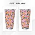 thumbnail image 3 of KLL Fruit Print 40oz Stainless Steel Insulated Car Cup with Spillproof Lid - Keep Your Drink Hot or Cold on the Go-Without Straw, 3 of 8