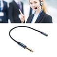 thumbnail image 1 of Cable Adaptador Para Auriculares De 1/4 A 3,5 Mm, Cable Portátil Plug And Play Sensible Con Revestimiento De PVC Suave De 6,35 Mm 1/4 Macho A 3,5 Mm 1/8 Hembra Para Teléfono, 1 of 7