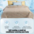 thumbnail image 3 of Under $5 Clearance! InsCrazy Cooling Blankets for Hot Sleepers Throw Blanket for Couch Bed Sofa Bedroom Thin Ice Blanket, 3 of 7