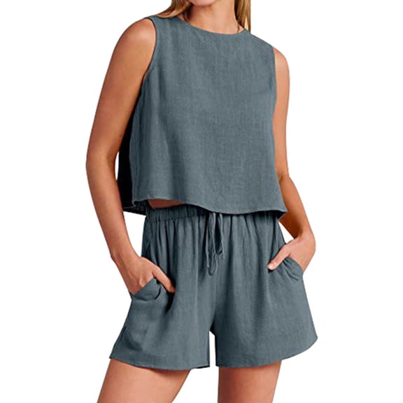 MuXiKeJi Clothes Womens 2 Piece Striped Shorts Set Ruffle Short Sleeve Tops Hight Waist Shorts Matching Sets Summer Vacation Outfits