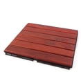 thumbnail image 6 of 3rd Street Inn Acacia Wood Deck Tiles - Clay Finish - Straight - 10 Pack, 6 of 6