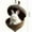 B, variant on Forest Animal Ornaments Set, Woodland Christmas Tree Decorations with Sleeping Fox, Bear, Owl, Raccoon, Bunny, Hedgehog in Mushroom House for Holiday Home Decor, Nature Themed Gift for Nature Lovers