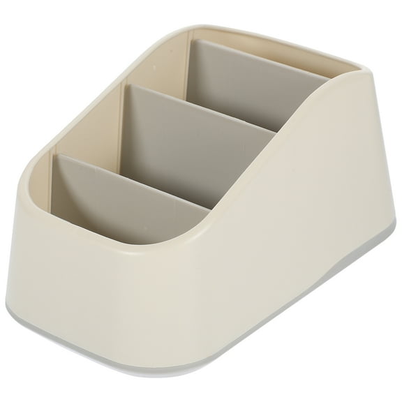 HOMEMAXS Monitor Stand Basket Storage Box Student Office 17.30X10.00X8.50CM Grey