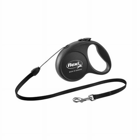 UPC: 0840317106589 | Flexi Black Retractable Nylon Dog Leash Small