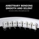 thumbnail image 3 of 2026 Flexible Ceiling Curtain Track Ceiling Track Room Divider Ceiling Track for Curtains RV Curtain Track Shower Curtain Track Hospital Curtain Track, 3 of 4