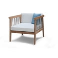 thumbnail image 4 of ROSSIO - Moshet Teak Outdoor Converation Set for 5 Person, Teak Coffee Table, 4 of 7