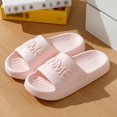 thumbnail image 2 of Rukui Summer Couple Home Non Slip Indoor Bathroom Beach Soft Bottom Slippers, 2 of 5