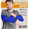 thumbnail image 3 of UV Sun Protection Arm Sleeves - Compression Arm Sleeve, UV Arm Sleeves Men, Women - Golf Cooling Sleeves, 3 of 6