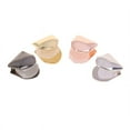 thumbnail image 4 of 4 Colors Gold Plated HipHop Single Tooth Cap Top Bottom Dental Grill Cosplay, 4 of 5