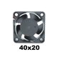 thumbnail image 3 of Ventilador de refrigeración de CC de 5 V, 12 V y 24 V con motor sin escobillas y silencioso de 40 MM, 50 MM, 60 MM, 70 MM, 80 MM, 90 MM y 120 MM para impresión 3D de 2 pines para carcasa de ordenador, 3 of 5