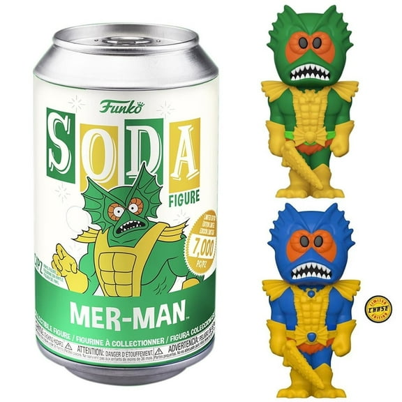 Funko Soda Mer-Man Masters of the Universe Vinyl Figure Limited Edition 4.25"