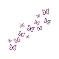 thumbnail image 1 of Mariposas 3D Para Pared Better Place Morado Rosa 12 Piezas 1, 1 of 3