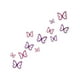 thumbnail image 1 of Mariposas 3D Para Pared Better Place Morado Rosa 12 Piezas 1, 1 of 3