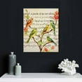 thumbnail image 4 of Nawypu Birds Wall Art Vintage Music Birds Pictures Wall Decor Rustic Farmhouse Canvas Painting Country Framed Artwork for Kitchen Dining Room Bathroom Decoration, 4 of 4