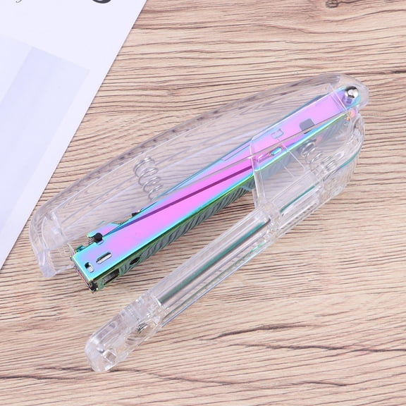 BESTYASH Small Manual Stapler Metal Classic Design for College Student 1 Stapler 1 Box of Nail