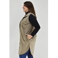 thumbnail image 2 of Chaleco de gamuza Roman Fashion /Tallas Extras, 1110 (Cafe) cafe 40, 2 of 7
