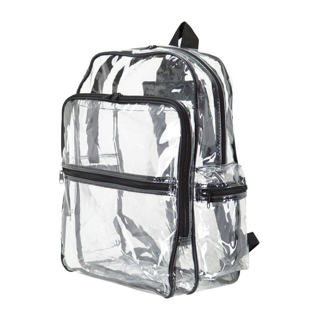 ImpecGear Kid's Clear Backpack, Adults School Clear Backpack, Outdoor Transparent Backpacks.