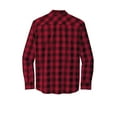 thumbnail image 4 of Port Authority Everyday Plaid Shirt, Rich Red, 4X-Large, 4 of 4