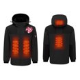thumbnail image 2 of Chaquetas y abrigos casuales de manga larga con capucha, con USB, temperatura constante, calefactables, resistentes al viento, talla grande, para hombre y mujer, invierno, 4 unidades, 2 of 4