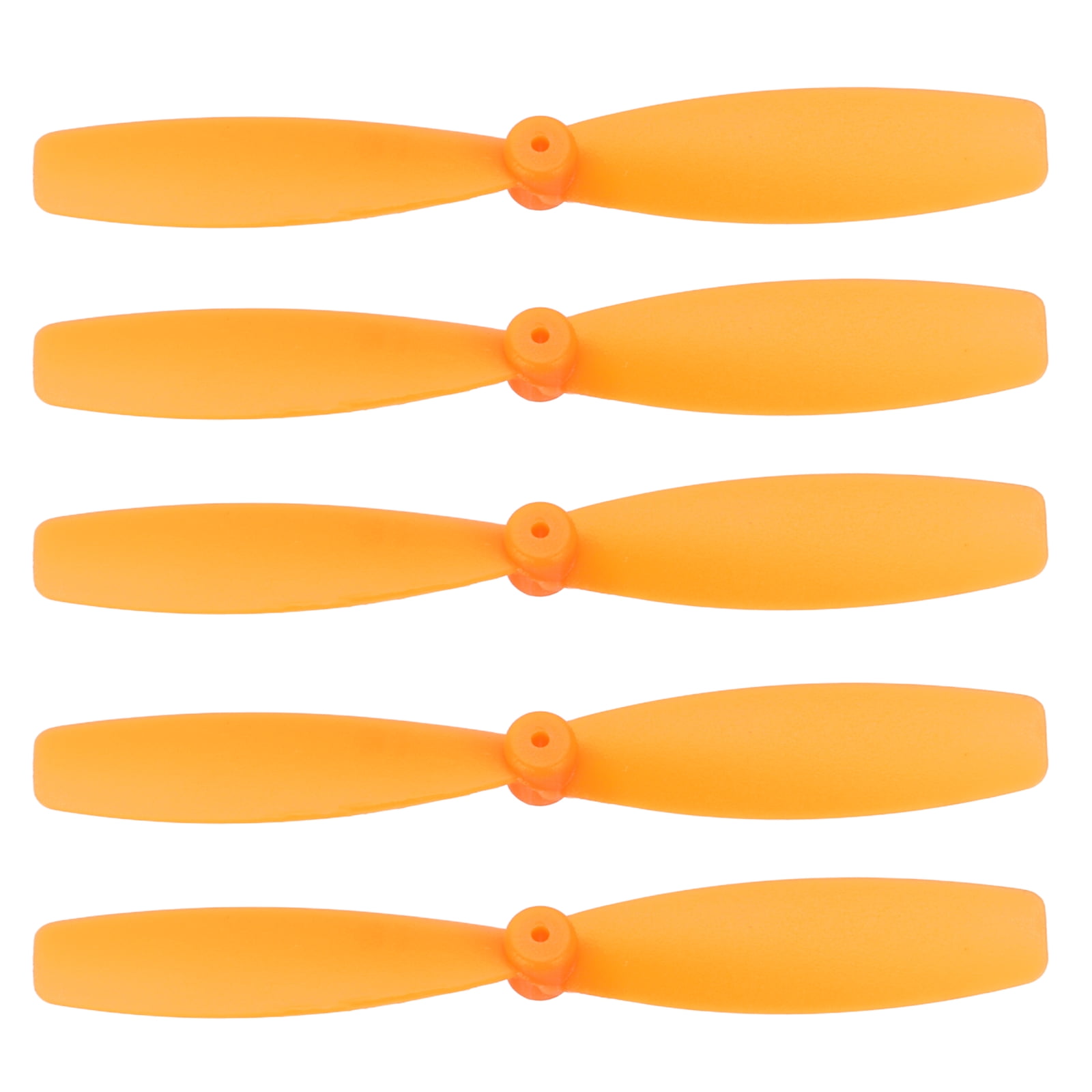 Uxcell 5 Set 55mm/2 Inch Propeller RC Propellers 2-Vane Blades Props for Lightweight Drones Motor Special Prop Accessories, Orange