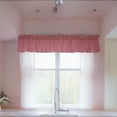 thumbnail image 3 of Solid Poplin Window Valance 58" Wide Rose Pink, 3 of 4