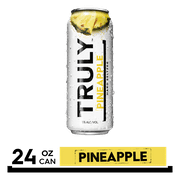 TRULY Hard Seltzer Pineapple, Spiked & Sparkling Water Single, 24 fl. oz. Can