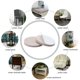thumbnail image 4 of 20pcs Almohadillas de Fieltro para Muebles Protectoras Redondas para Patas de Mesa Closet 32 x 5mm, 4 of 7