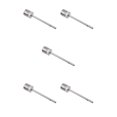 thumbnail image 3 of Yuarrent Paquete de 5 agujas de bomba de bolas Pin de bombas de gran Conveniente para llevar y almacenar Boquilla de bolas Ideal para soplar Type2 NO2, 3 of 6
