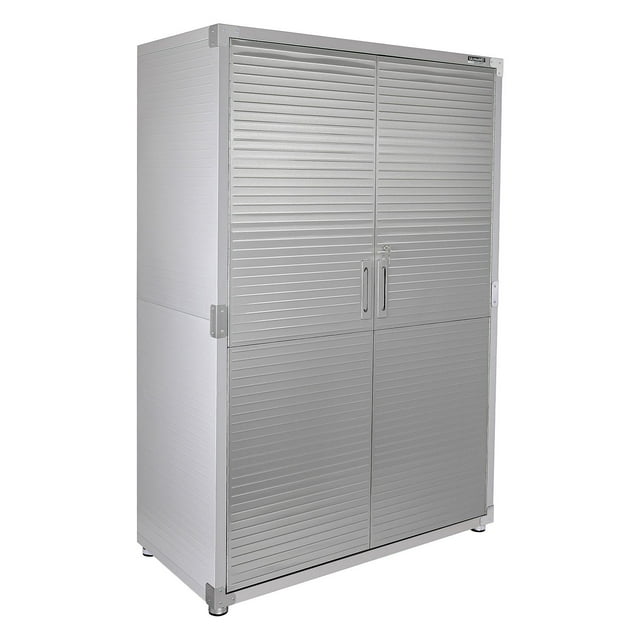 Seville Classics UltraHD Storage Cabinet, 48" W x 24" D x 72" H