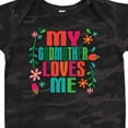 thumbnail image 4 of Inktastic My Godmother Loves Me Girls Girls Baby Bodysuit, 4 of 5